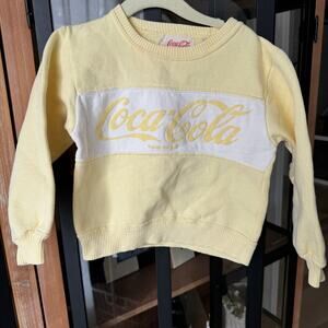 1986 Vintage Coca Cola toddler sweater sweatshirt pullover crewneck unisex